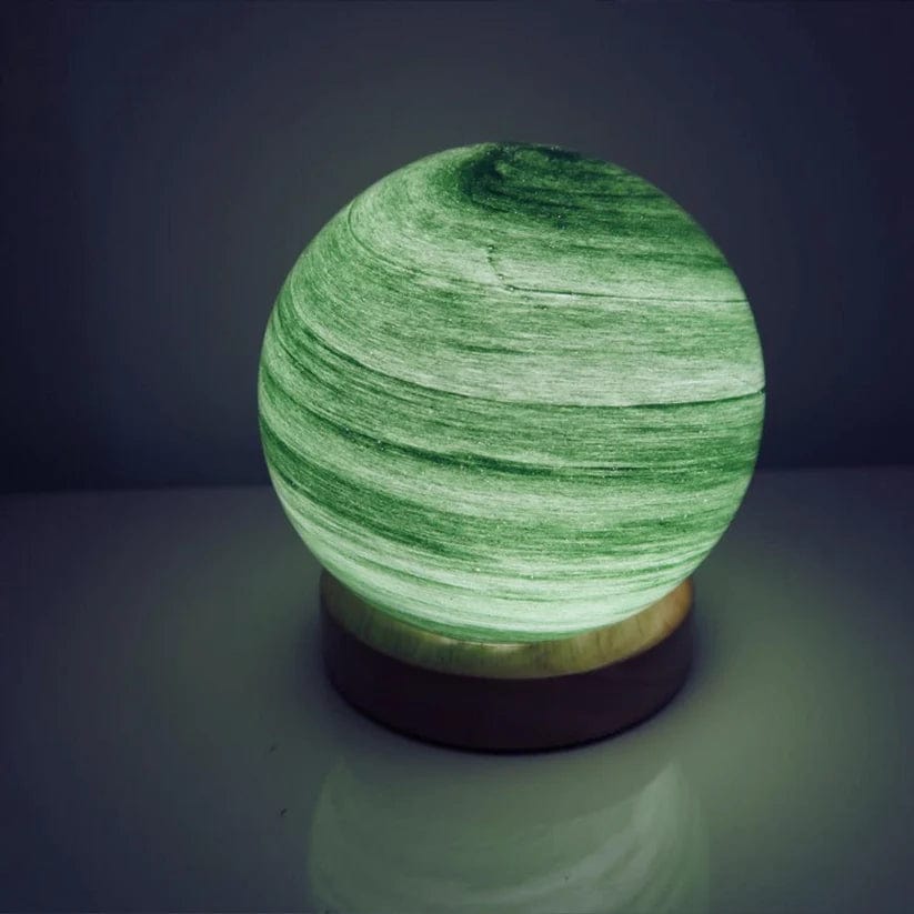 Jardioui Émeraude Lampe USB Lunaire Enchantée