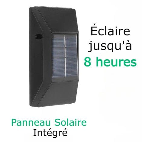 Jardioui Lampe Murale Solaire Imperméable (Lot de 2)