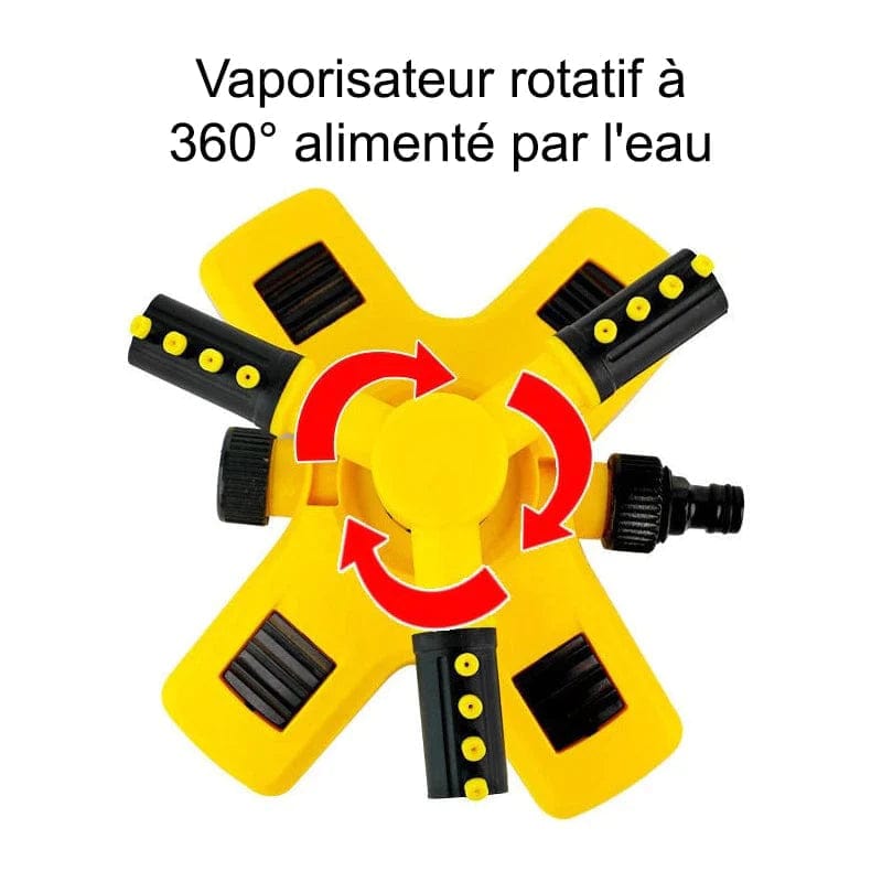 Jardioui MaxiSpray - Arroseur de Jardin Rotatif Automatique