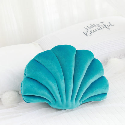 frJardioui Coussin Coussin Coquillage en Velours